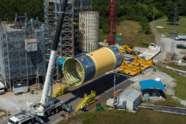 LOX STA breakover at NASA Marshall Space Flight Center in Huntsville, Alabama